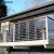 Import Hot sales f shape glass balcony railing handrail balustrades from China