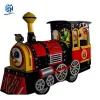 Hot sell outdoor playground christmas mini track train for kids
