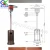 Import hot sell Vertical Umbrella Gas Heater Portable Stainless Steel Art Heater outdoor from China