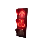 Hot-selling 200mm red and green led traffic light  Pedestrian LED Solar Road Signal Light Traffic Lamp