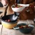 Import Hot selling ceramic salad bowl with handle for fruit salad/snack/breakfast from China