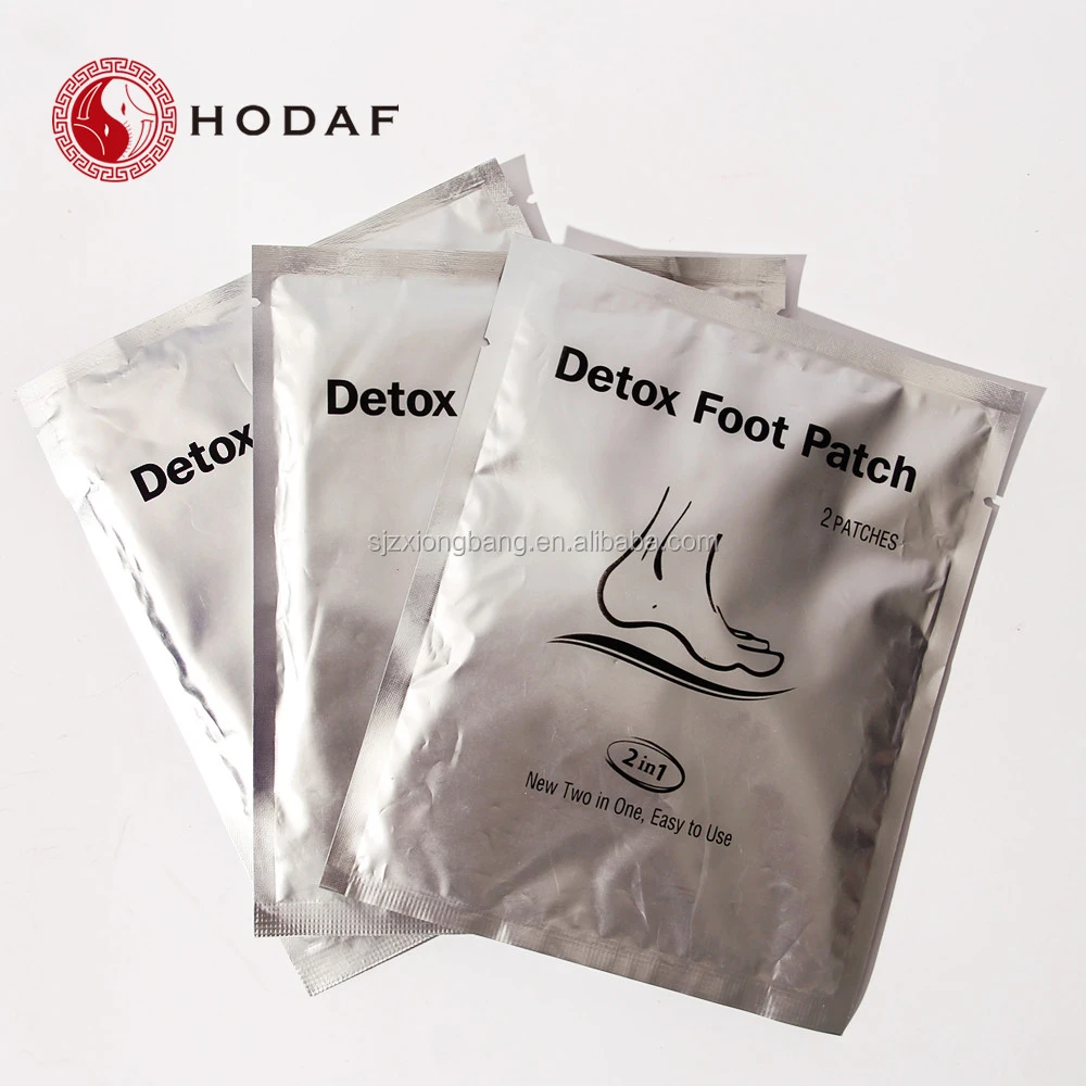 Hot selling detox foot patch health broadcast bamboo wood vinegar detox foot patch