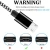Import Hot selling high quality zinc alloy flat nylon braided 2.4A fast charging cable micro usb flat cable from China