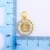 Hot Selling Jewelry Alphabet Gold Filled Diamond Pendant Zircon Stone letter charm stainless steel Necklace