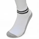 hot selling logo custom design crew women tube cotton solid soft comfortable sports high elastic ankle socks