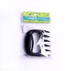 Hot Selling Portable BBQ Tool Black Plastic Kitchen Fork Multifunction Bear Claw Meat Separator