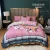 Import Hot Selling Wholesale printing 100S king size 5star hotel bedding set from China