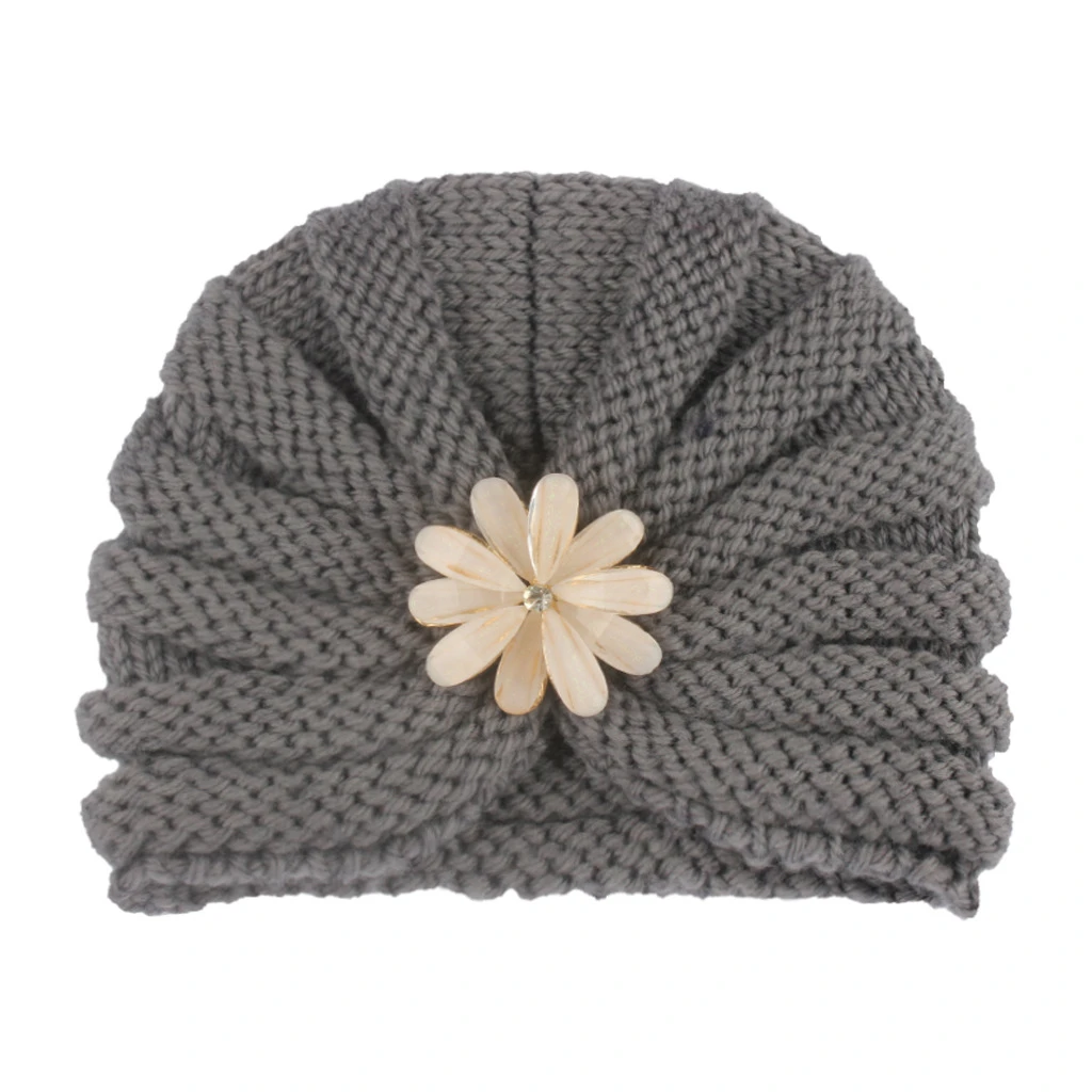hot selling winter Baby Girl Hat Warm baby knitted beanies Cotton Lovely Soft Crochet newborn Baby Beanie hat