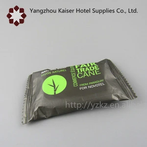 hotel amenities customized small size hotel soap in sachet bag