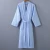 Import Hotelier Best Selling 100% Cotton Easy Customized Hotel Bath Robe Spa High Quality Winter Hotel Bathrobe Grey Waffle Robe from China