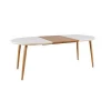 Hotsale Nordic Modern Extension Dining Table for Dining Room