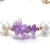 Import HOVANCI Natural Stone Crystal Jewelry Irregular shell pearl Bracelet Crystal Beads Bracelets from China