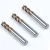 Import HRC68 4Flutes Carbide End Mill  Corner Radius End Mills Tungsten Carbide End Mill from China