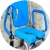 Import HS6007 Reclining shampoo commode chair With Backrest Able to Recline Backwards-blue color from China