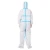 Import In stock safety coverall SMS FDA certificated protective clothing disposable full body protection suit from China