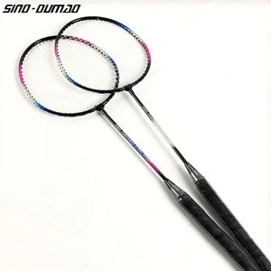 Includes 4 Steel Badminton Rackets Set with 2 Plastic