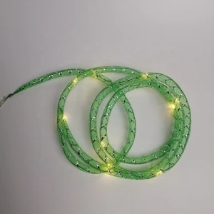 Indoor 10 LEDs Copper Wire LED Light Green Mesh String Light for Christmas Birthday Party