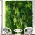 Indoor Decor 3D Greenery Vertical Wall Plant System Fake Green Leaves Plastic Hanging Foliage Artificial Plants Wall Panel