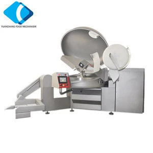 Industrial Bowl Cutter Machines for meat vegetable fruit tofu seafood surimi