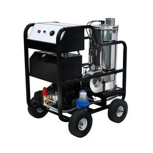 industrial car washer diesel type Hot water steam pressure washer  industrial electrical high pressure cleaner  7.5kW 380V 20Mp