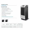 Industrial Electric portable Panel air cooler fan with Factory Price