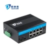 Industrial Fiber Ethernet Poe Switch with 8 RJ45 + 2 Optical Port