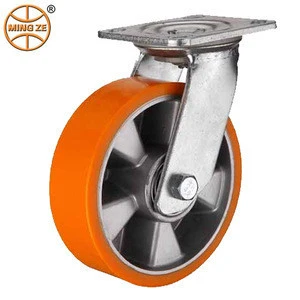 Industrial heavy duty swivel 8 caster wheel with ISO 9001:2008 certificate