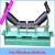 Import industrial roller conveyor roller magnetic small size nylon tube heated rubber conveyor belt support roller from China