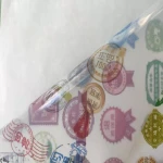 Inkjet print label paper label  sticker paper a4 white PP transparent PVC PET self adhesive  label sticker