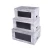 Import Inside and OutsidePainting Rectangular Storage Box Wooden Crate with Blackboard from China