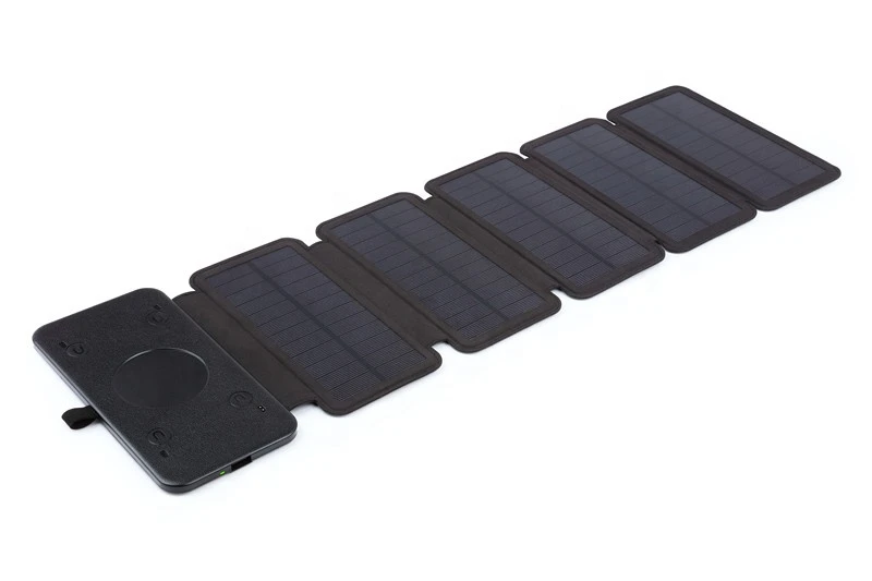 IP67 IPX6 Waterproof  wireless Solar Power Bank 20000mah Emergency  solar panel battery charger