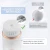 Import IPX7 waterproof electric spin rechargeable face massage brush exfoliating cleanser facial cleansing brush from China