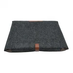 ISO BSCI factory eco-friendly felt free sample laptop bag felt laptop bag computer case carrying bag