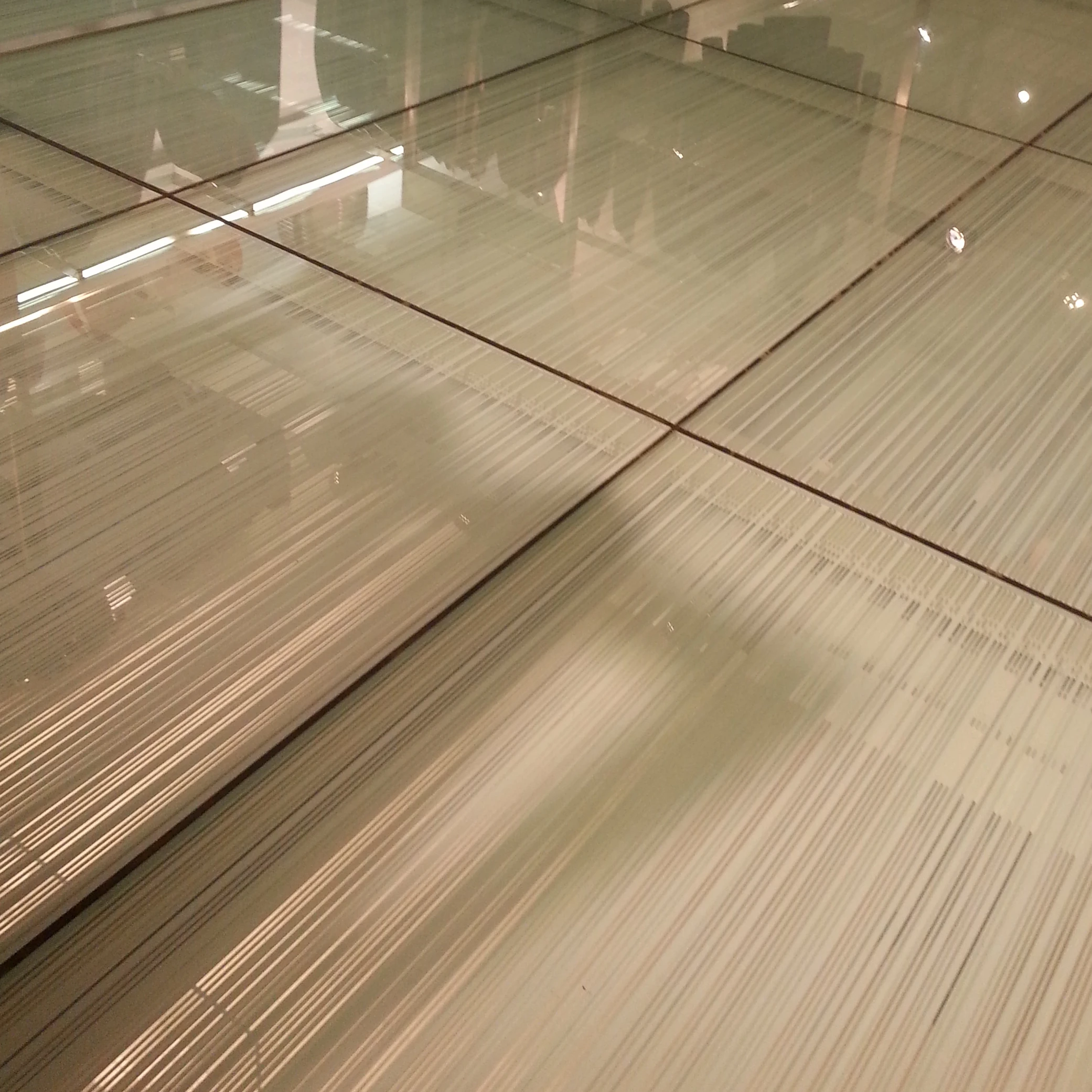 Italian High Quality Laminated Tempered Glass Floor Panels