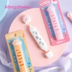 Japan kds stationery and office supplies color Cat claw shaped design deco whiteout original plus correction tape cute