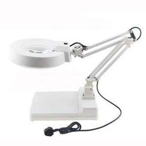 Jewelry Magnifying Lamp Desktop Lamp Magnifier Daylight Fluorescent Magnifier