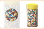 Jimmies soft candy bar decoration,acrylic candy box favor, bakery happiness maker