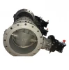 jis 10k for emptying inlet channels to filters dn100 304 316l full bore Worm Actuated Flange double flanged valve