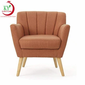 JKY Furniture Modern Fabric Single Hotel Restaurant Club Chair For Living Room Accent Chairs