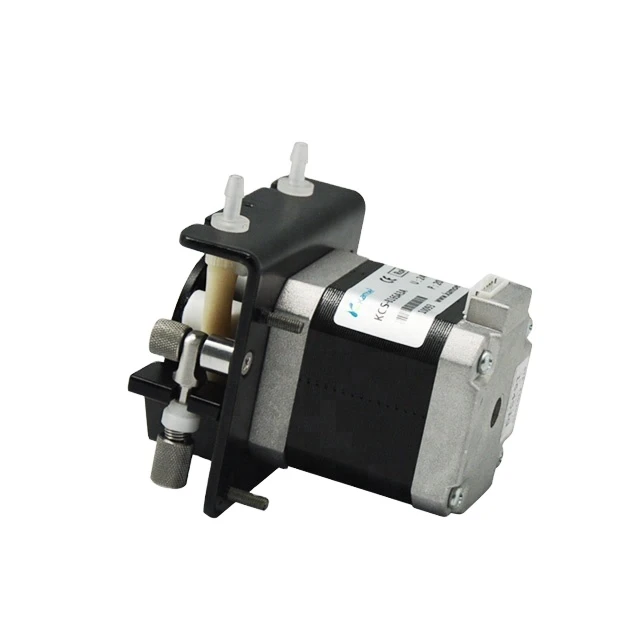 Kamoer KCS mini stepper motor 12v self-priming small water circulation peristaltic pump