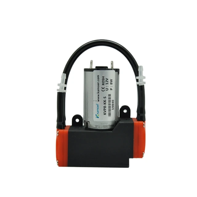 Kamoer KVP8 brushed motor 12V 24V dc low noise high flow rate mini air vacuum pump micro air pump 480L/H 8l min
