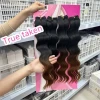 kanekalons Best of santana pamela sew in hair extension long body wave wavy weft hair weaving bundles heat resistant fibre