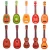 Import Kids Musical Instruments Toy Plastic Ukulele House Cute Mini Ukulele Toy from China