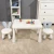 Import Kids Plastic Gaming Table  And Chairs Set Baby Chair For Children Furniture Sets from China