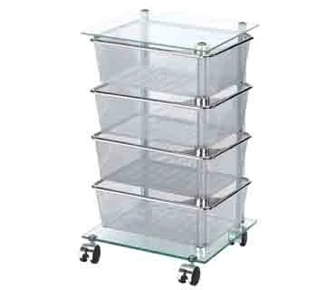 Kitchen Mesh Storage Cart_Trolley