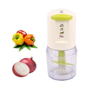 Kitchen Mini Chopper Food Pull Processor - for Vegetable, Fruit, Garlic, Herb, Onion, Pull Slicer Cutter Blender Tool