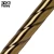 Import KYOK 400Cm Tension Curtain Pole European Polish Brass Hollow Metal Rods Portable Shower Curtain Pole M913 from China