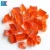 Landscaping tumbled colored large crushed slag glass rocks for the garden