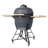 Large Outdoor Ceramic BBQ Grill 24 Inch Auplex Kamado charcoal bbq
