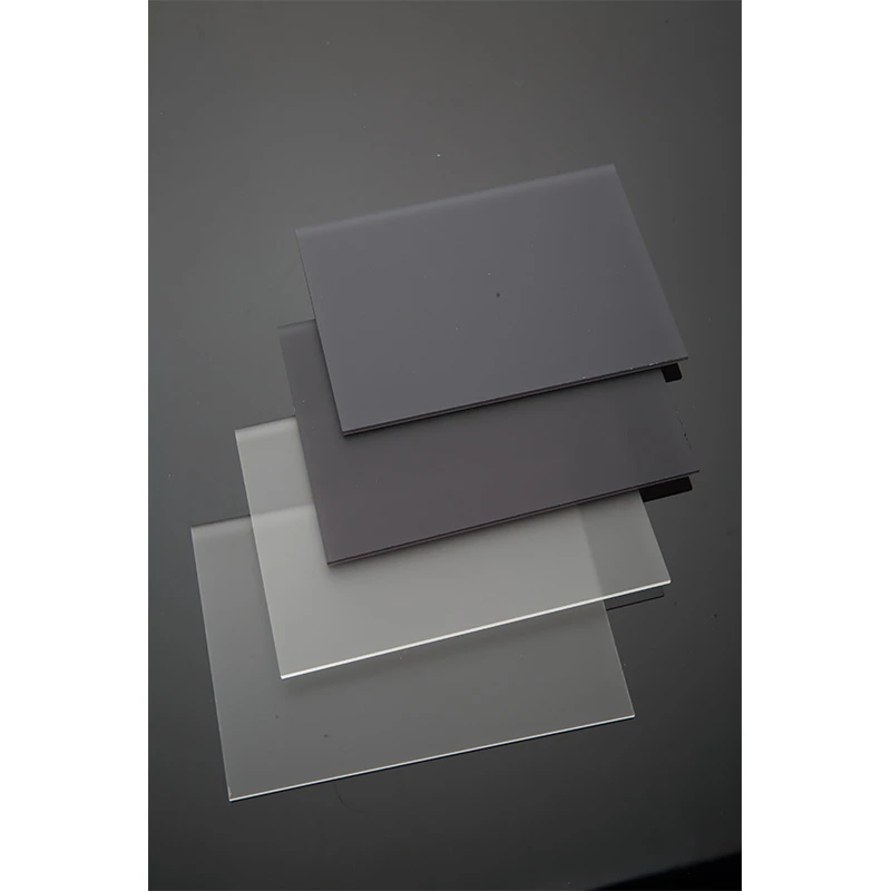 Laser Cut Acrylic Shapes Unbreakable black and white Acrylic Plastic Material Board Sheets Acrylic